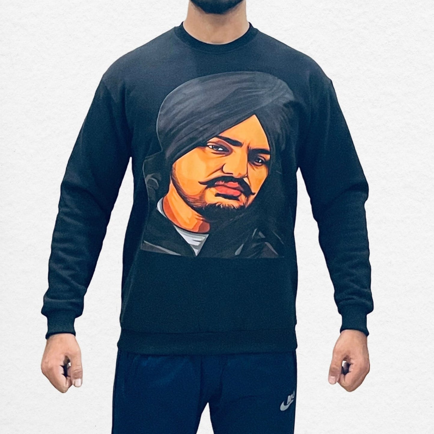 SIDHU MOOSE PRITNED SWEATSHIRT