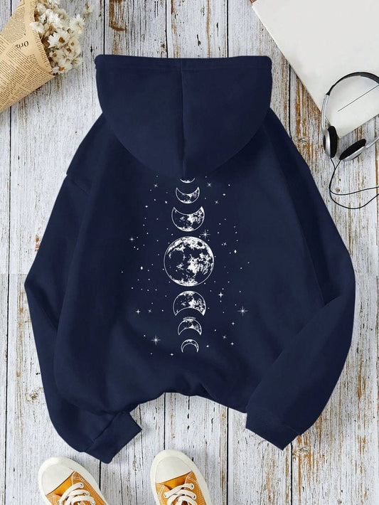 MOONLOOM PRINTED HOODIE