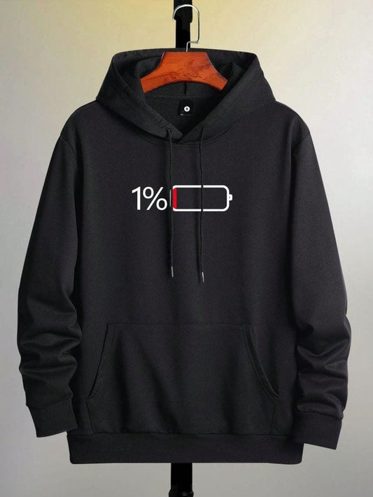 1% PRINTED FUNKY HOODIE