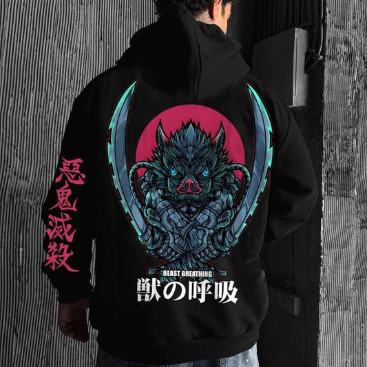 MONSTER PRINTED HOODIE