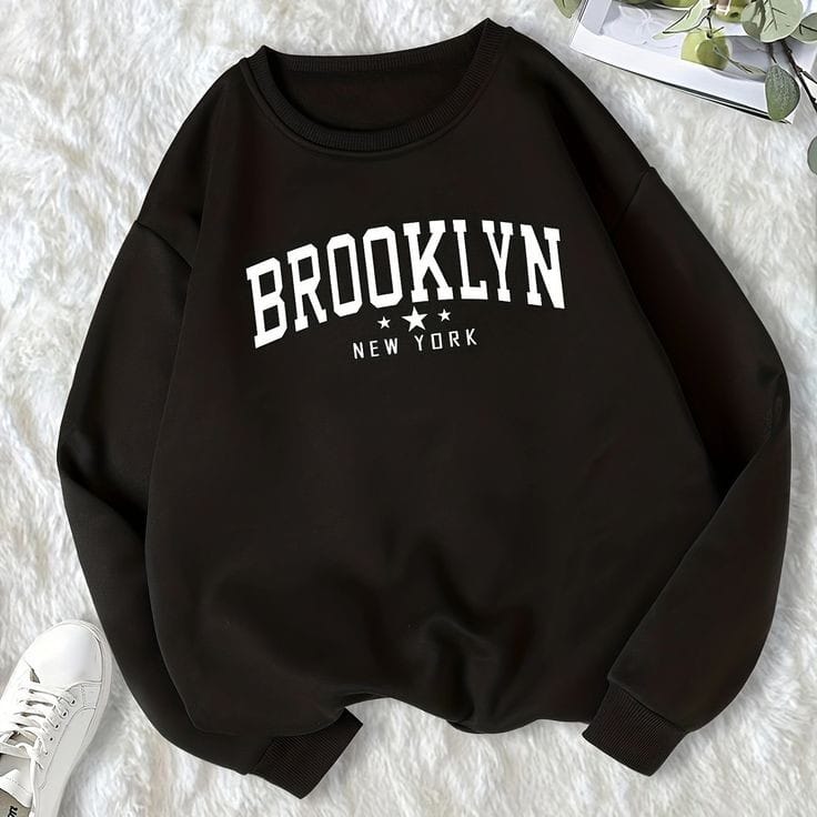 BROOKLYN PRINTED SWEATSHIRT