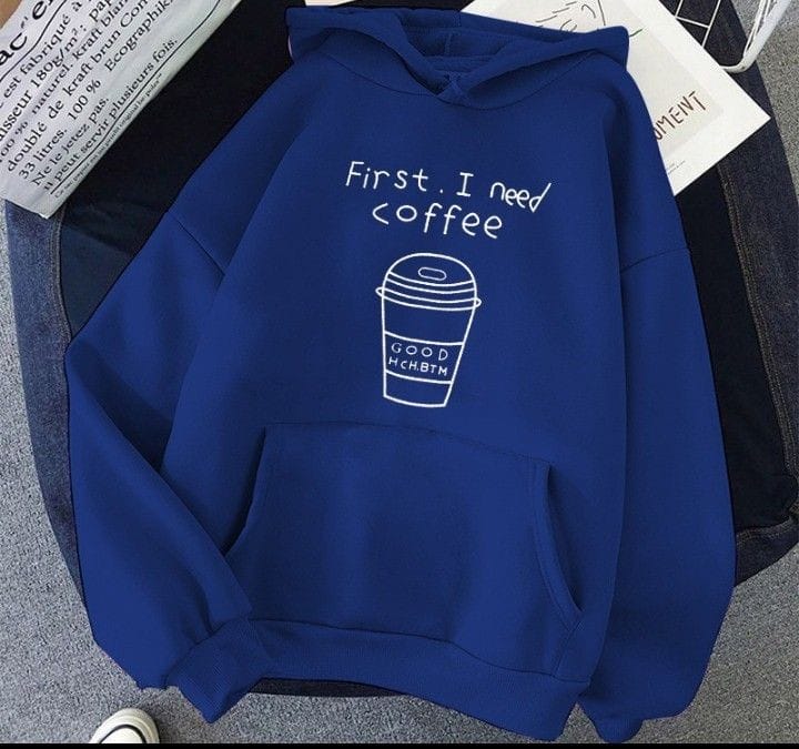 COFFE PRINTED HOODIE