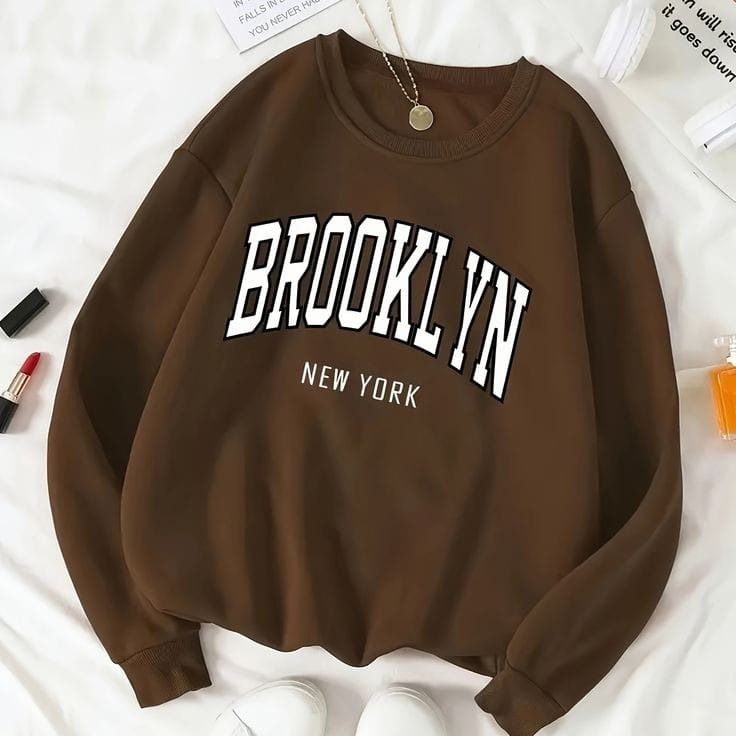 BROOKLYN PRINTED SWEATSHIRT