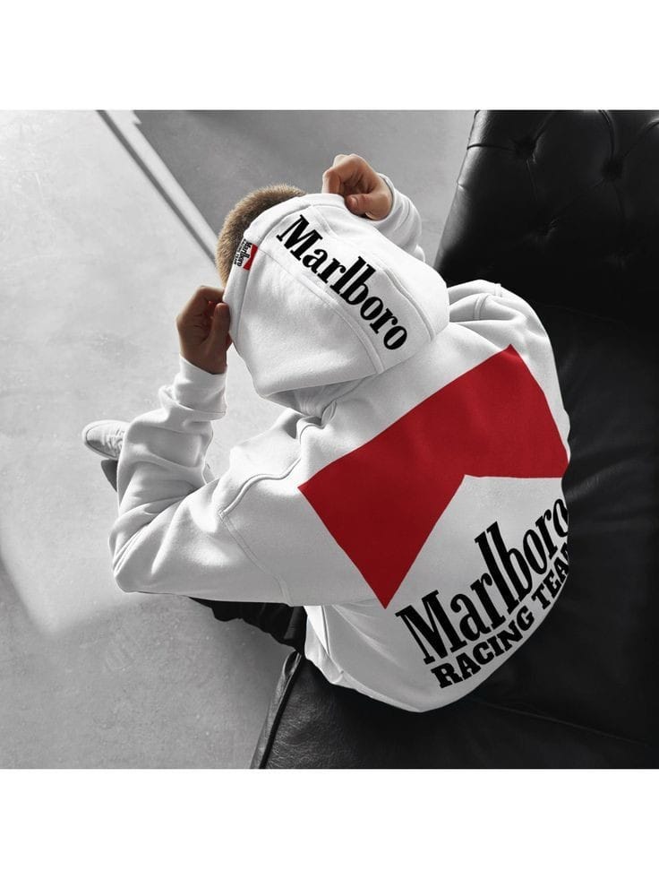 MARLBORO PRINTED FUNKY HOODIE